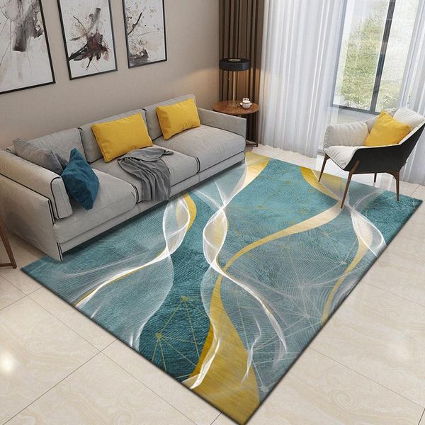

carpets geometric carpet for living room anti-slip pattern print indoor area rugs home floor mat bedroom bedside bay window sofa