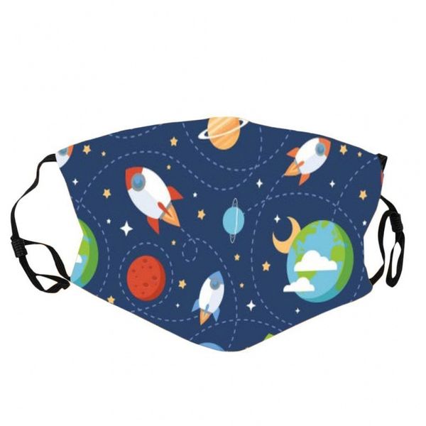 

high-quality masks 3d printed floral dust-proof washable and children's mask can put pm2.5 filter element