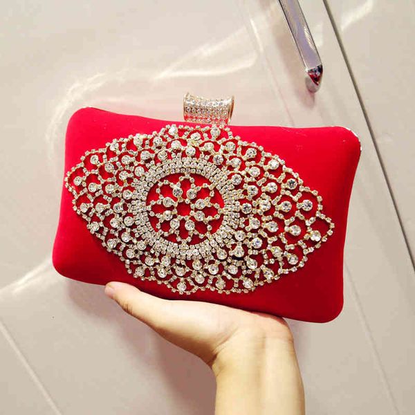 

bag women 2021 evening dress dinner plush bride holding one shoulder diagonal chain women's bridesmaid