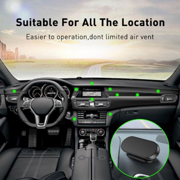 

cell phone mounts & holders oppselve magnetic car holder rotatable mini strip shape stand for huawei metal strong magnet gps mount 11