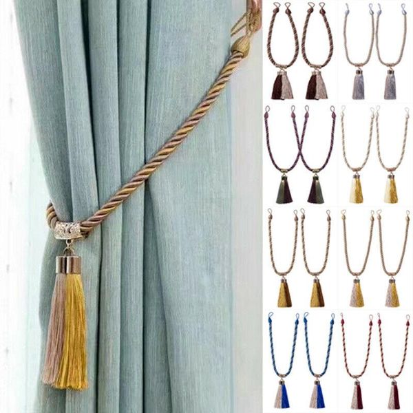 

other home decor 2pc rope window curtain tiebacks tassel binding tie backs for curtains decorative accessories