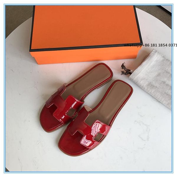 

2021s luxury fashion designer sand slippers hoof bottom comfortable brand women casual summer wide soled sandals with box, Black