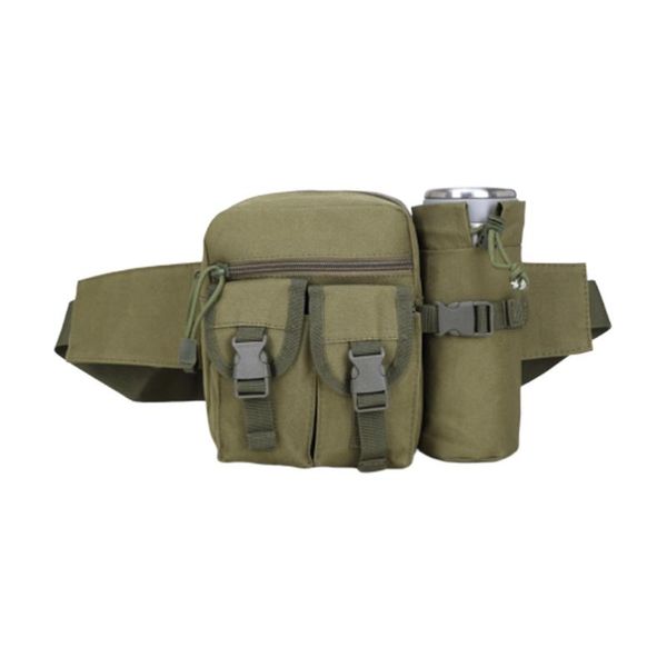 

sports waist bag multifunction pouch outdoor fanny pack travel (army green) bags