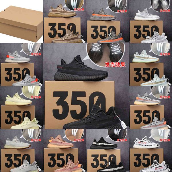 

butter 2021 new fashion boost shoes 350 v2 sneakers women men 35-45 running8bf1