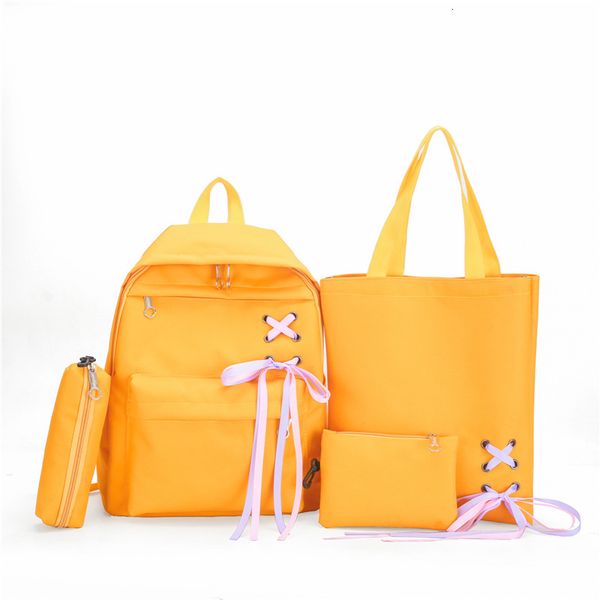 

backpack a style of schoolbag for junior high school students