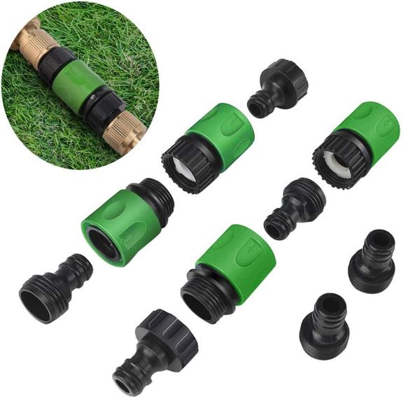 

watering equipments garden hose quick connect plastic fitting water connectors 3/4 inch 1set/10pcs 1 set of female thread connector