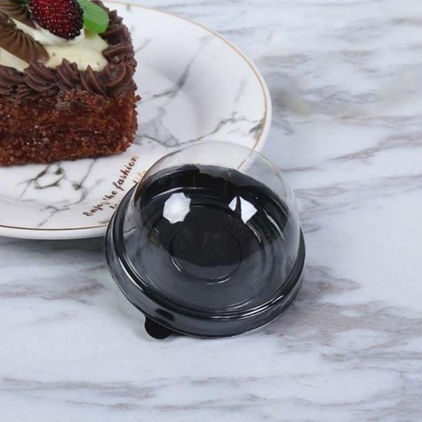 

gift wrap 200pcs round shape mid-autumn festival moon cake tray dessert box golden bottom