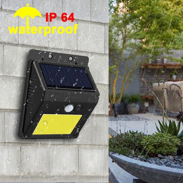 

night lights eeetoo led waterproof outdoor wall street light sensor motion solar lamp garden emergency road bulbs