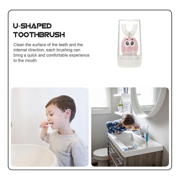 

smart electric toothbrush 1 pc kids teeth cleaning brush children u-shaped