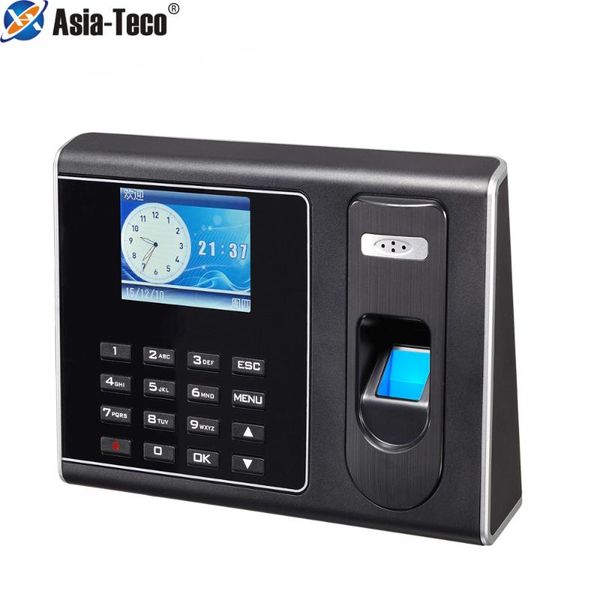 

2.8" screen fingerprint biometric attendance system time clock employee control machine electronic device tcp/ip network access