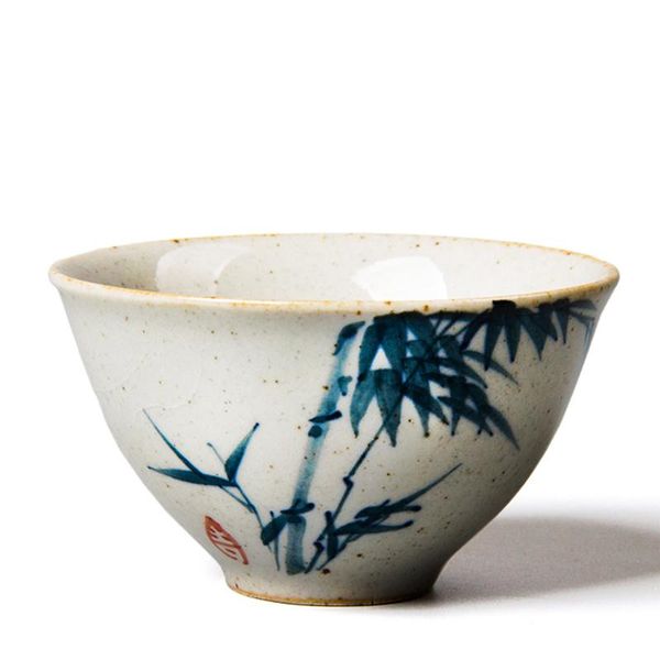 

cups & saucers 4 pcs/lot hand painted chinese painting wine water tea cup set teaware for ceremony coffee mugs