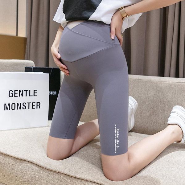 

maternity bottoms pregnancy mama clothing womens yoga pants for women high waisted workout leggings capris sports, White