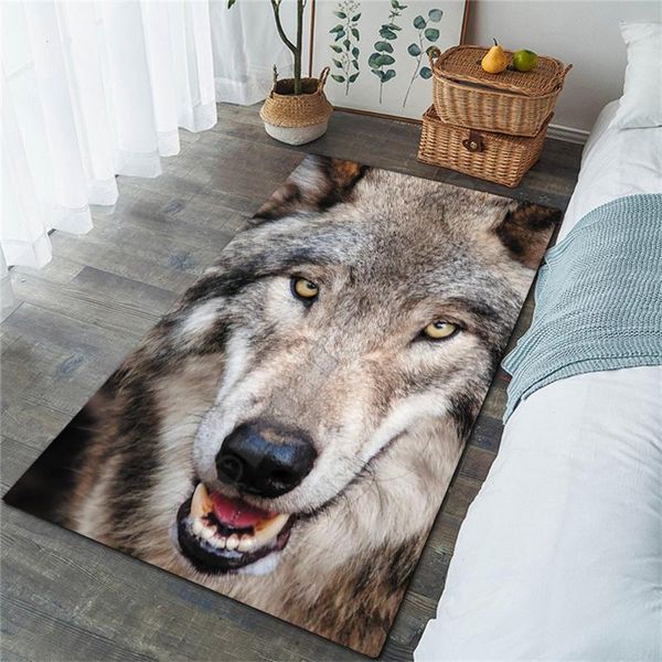 

carpets wolf area rug 3d printed rugs mat anti-slip large carpet home decoration 05
