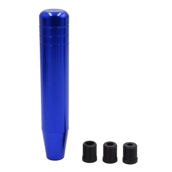 

shift knob blue 18 cm aluminum alloy manual gear shifter lever for car