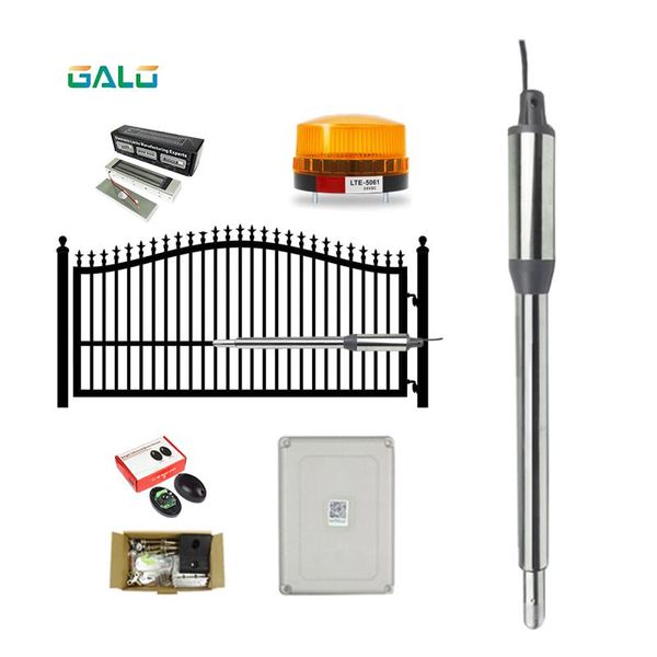 

pkm-c01 single swing gate opener kit, hardware accessories,control box receiver & pocell included fingerprint access control