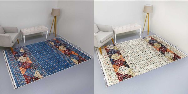 

carpets living room rug kitchen bedroom balcony anti-slip area printed