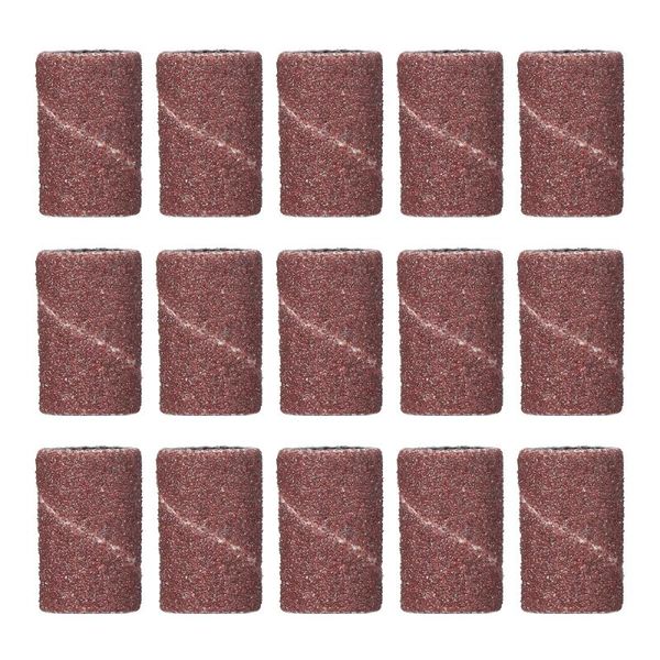 

nail drill & accessories frocolor 100pcs mounted cylindrical grinding heads abrasive sleeves sanding bands for manicure tools