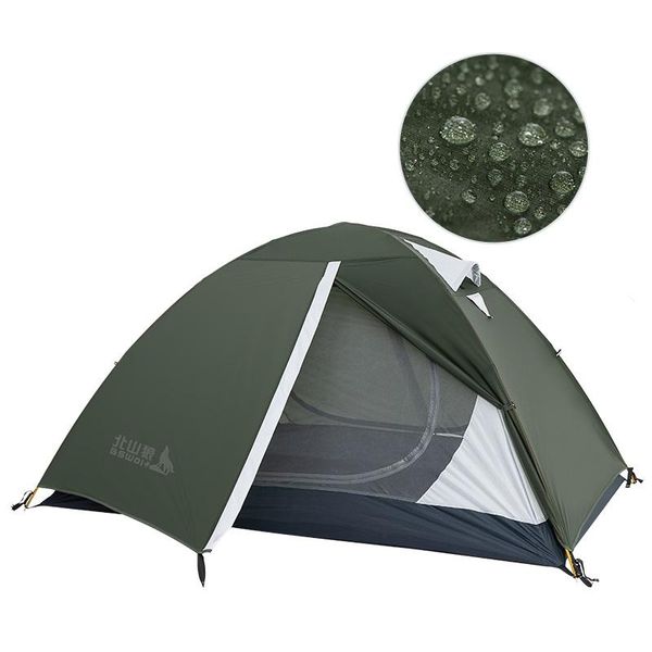 

tents and shelters ultralight camping tent 20d nylon silicone coated fabric 3 season 2 person upgraded waterproof tourist backpacking bswolf