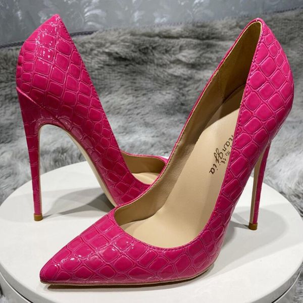 

luxury brand designer women shoes red bottoms high heel plus size euro34 to 45 stiletto heels 8cm 10cm 12cm pumps pointed toes bridesmaid we, Black
