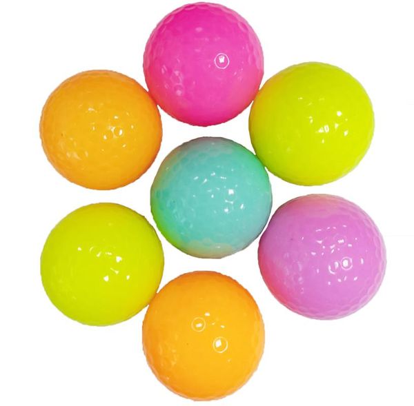 

golf balls 30 pieces per lot colorful two layer ball