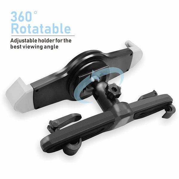 

cell phone mounts & holders car seat headrest tablet holder stand universal rear fitting mount for 7-10 inches tablets sp99