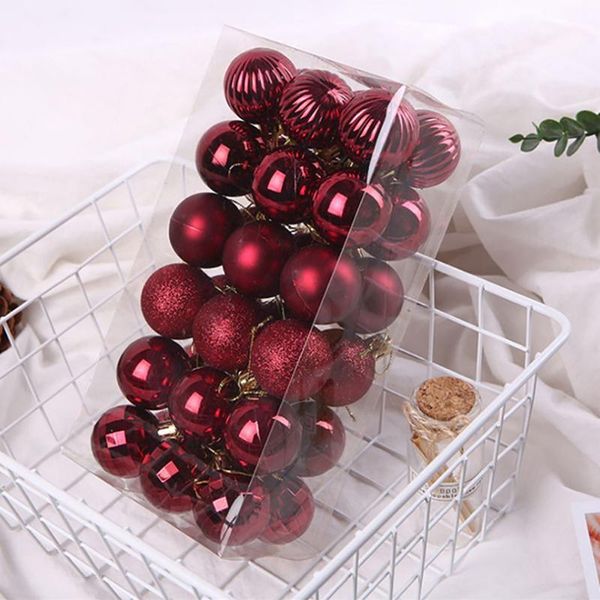 

christmas decorations 202136pcs tree balls 4cm ornaments decoration hanging