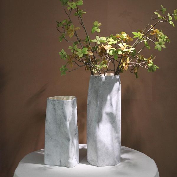 

vases creative ceramic shaped vase ornaments home counterflower display trend nordic dry arrangement decoration