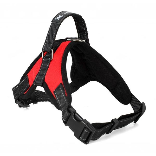

dog collars & leashes pet oxford cloth adjustable big harness for small medium large animals s-xxl