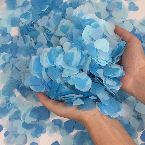 

2.5cm 30g multicolor heart confetti balloons fill paper wedding party decor throwing supplies baby shower table decoration