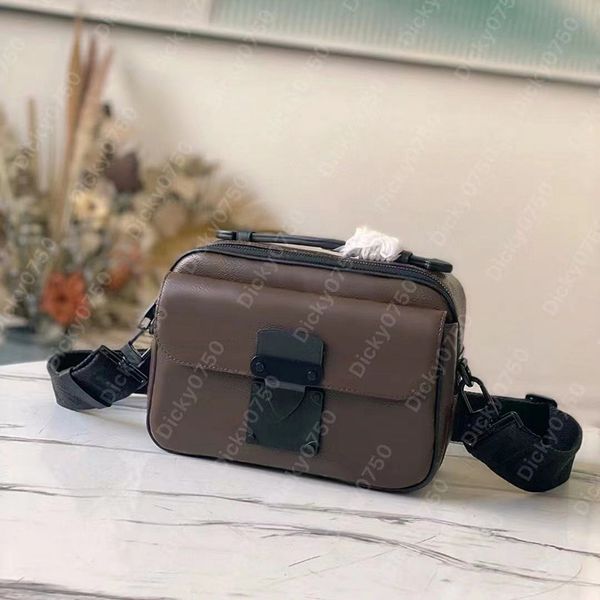 

mini messenger bag designer shoulder bags satchels for women s lock fashion cross body luxury leather handbags lady purse detachable shoulde