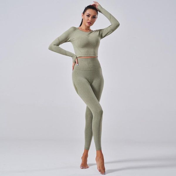 

yoga outfit sport fitness clothing sports for woman seamless set women sportswear suit workout wear gym leggings sets