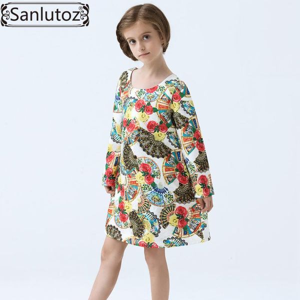 

girl's dresses girls dress flower children clothing brand winter kids clothes for princess holiday party spring wedding baby toddler, Red;yellow