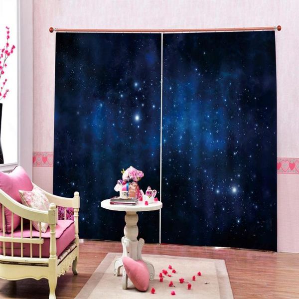 

curtain & drapes custom size star blackout curtains for kids boy girl bedroom living room window