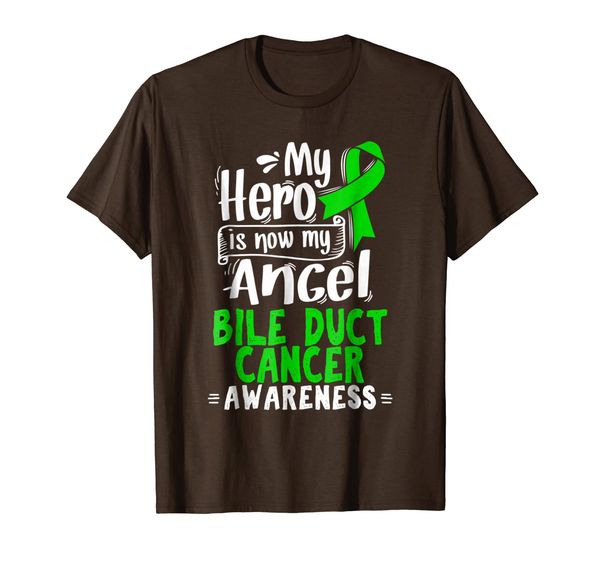 

cholangiocarcinoma gift - bile duct cancer t-shirt, White;black