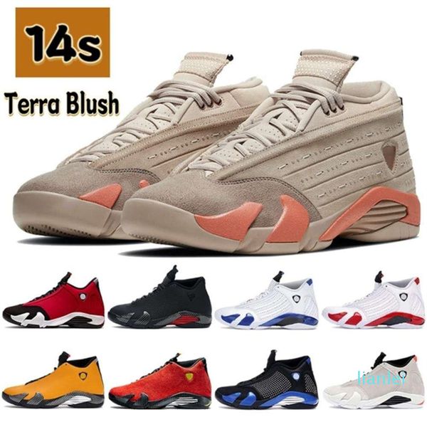 

14 14s mens basketball shoes terra blush black anthracite gym red turbo indiglo hyper royal university gold men trainers sneakers mikee fi o