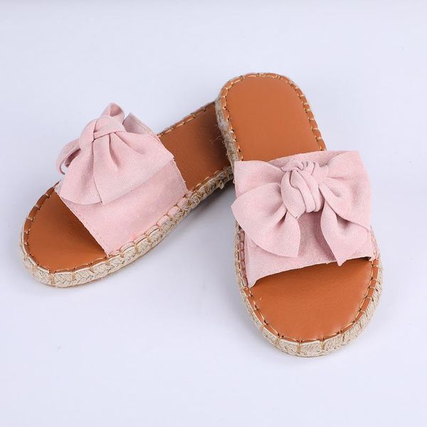 

slippers s women sandals bow summer slipper beach indoor outdoor shoes female fashion platform girls, Black