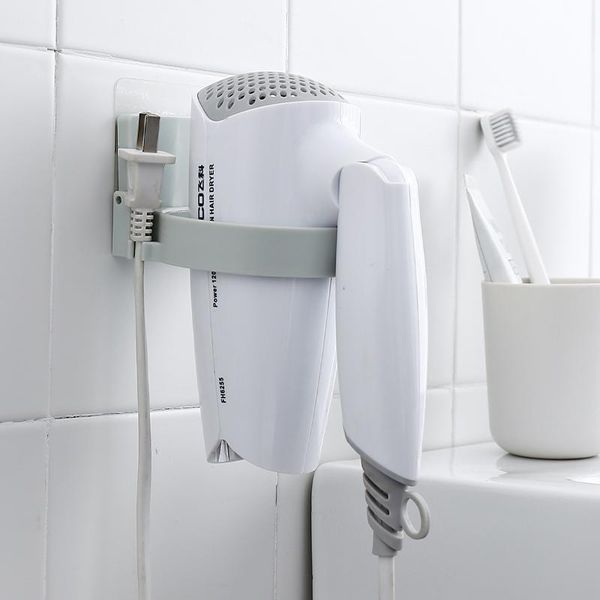 

wall-mounted hair dryer rack abs high-quality bathroom type shelves