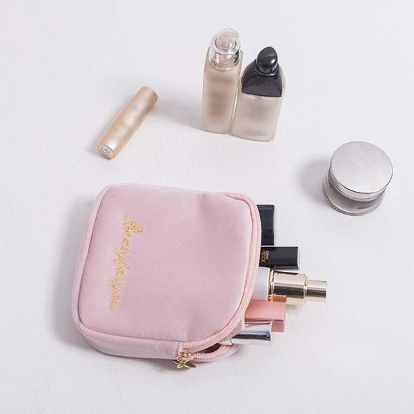 

storage bags sanitary napkin bag canvas pad makeup coin purse jewelry organizer case tampon packaging