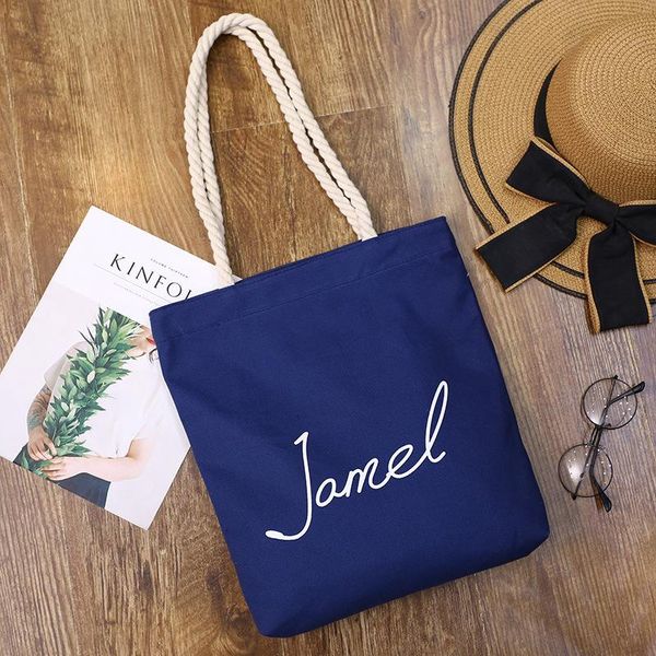 

shopping bags 2021 women canvas bag printing high-capacity all-match beach simple leisure student shoulder