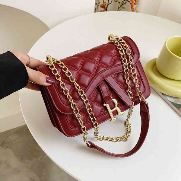 

65% off factory wholesale high sense small bag female summer versatile square bag fashion foreign style lingge chain single shoulder messeng