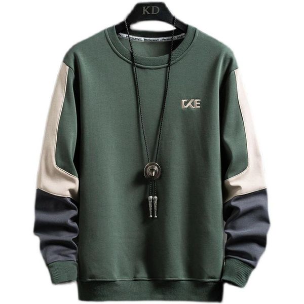 

men's hoodies & sweatshirts 2021 spring autumn men youth long sleeve fashion casual o-neck hoodie male drop, Black