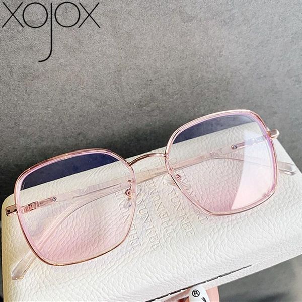 

fashion sunglasses frames xojox anti-blue light glasses frame men women gaming for computer protection eyes classic transparent eyewear, Black
