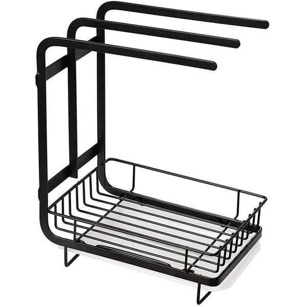 

kitchen sink caddy organizer sponge holder for sink,caddy soap scrubbers holder,kitchen counter storage & organization