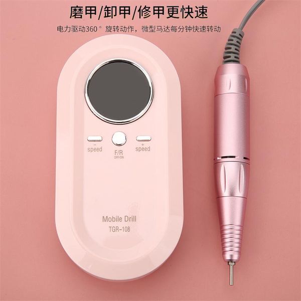 

nail art kits pure copper metal body polisher portable rechargeable manicure machine special removal grinding maker for salons