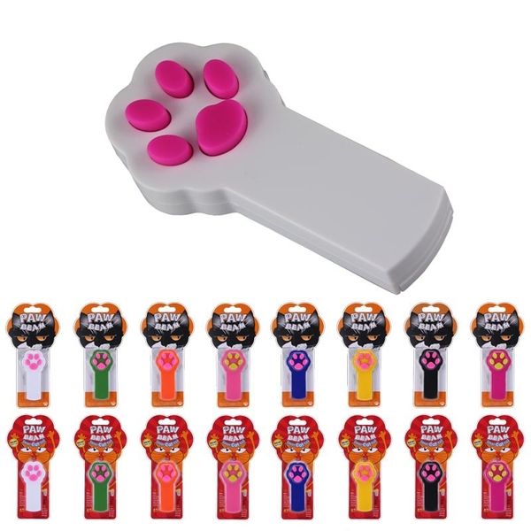 

cat footprints infrared stick laser tease pen cat toy