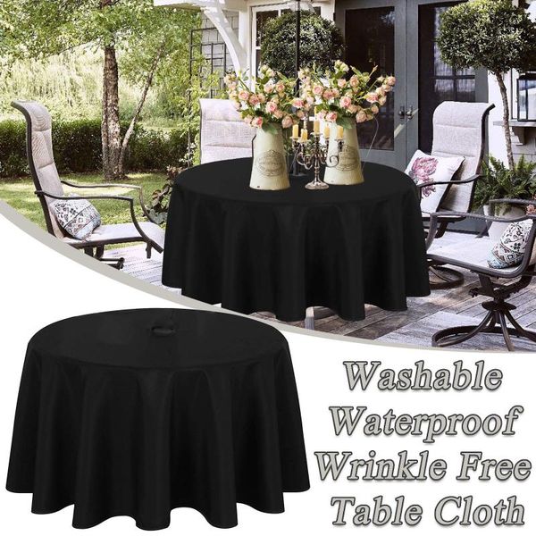 

table cloth tablecloth waterproof mat washable wrinkle with zipper nappe de