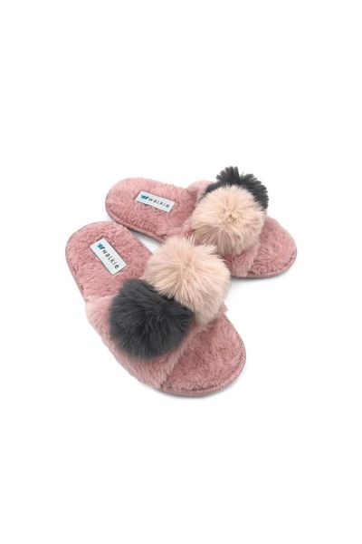 

slippers fair dirty pink women home slipper, Black