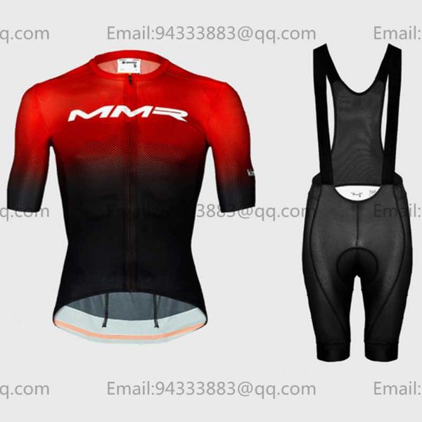 

mmr bicycle short-sleeved suit summer outdoor sportswear quick-drying breathable 9d cushion ciclismo maillot mtb cycling racing sets, Black;blue