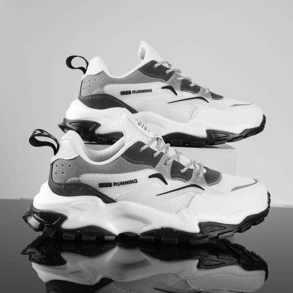 

guochao yinhun co branded men's sho youth thick soled trend sports running dad