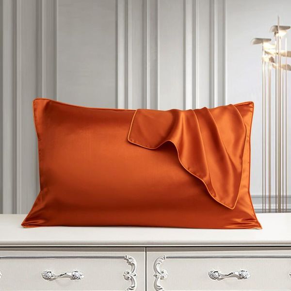 

pillow case high-end mulberry silk pure natural pillowcase 100% real for hair gift china souvenir